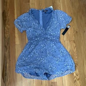 Medium Lillac floral romper
